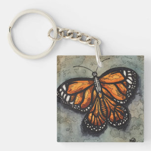 Monarch Butterfly Keychain