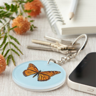 Monarch Butterfly Keychain