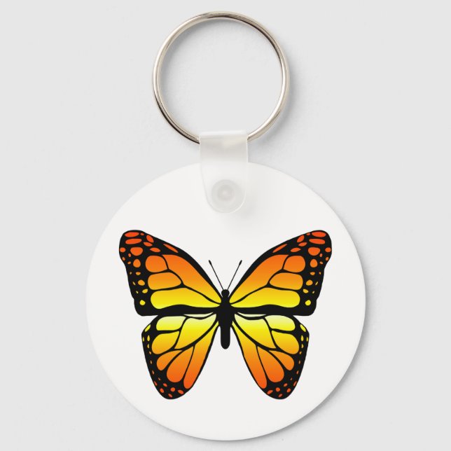 Monarch Butterfly Keychain (Front)
