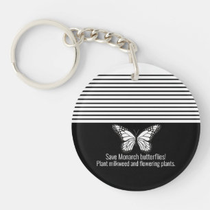 Monarch butterfly keychain