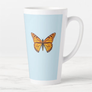 Monarch Butterfly Latte Mug