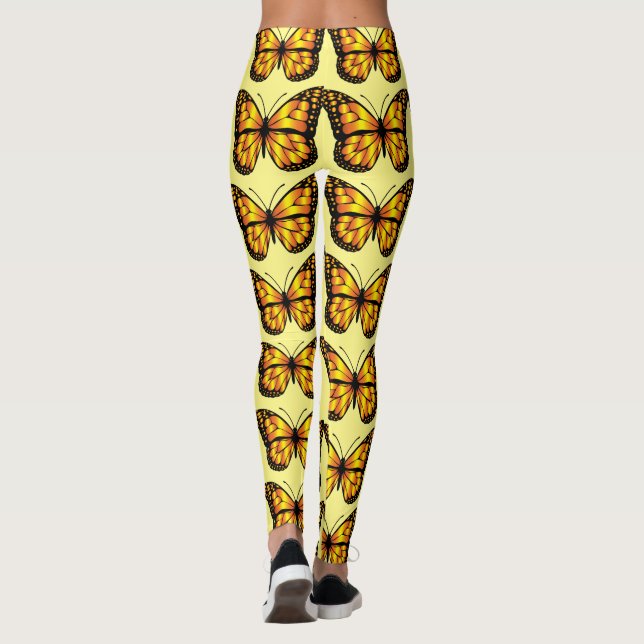 MONARCH BUTTERFLY LEGGINGS (Back)
