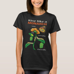 Monarch Butterfly  Lifecycle Metamorphosis T-Shirt