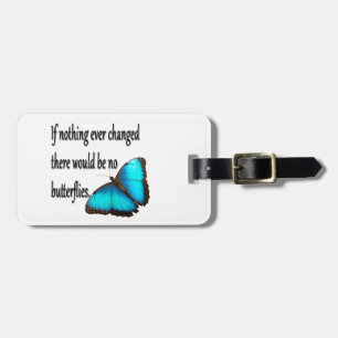 Monarch Butterfly Luggage Tag