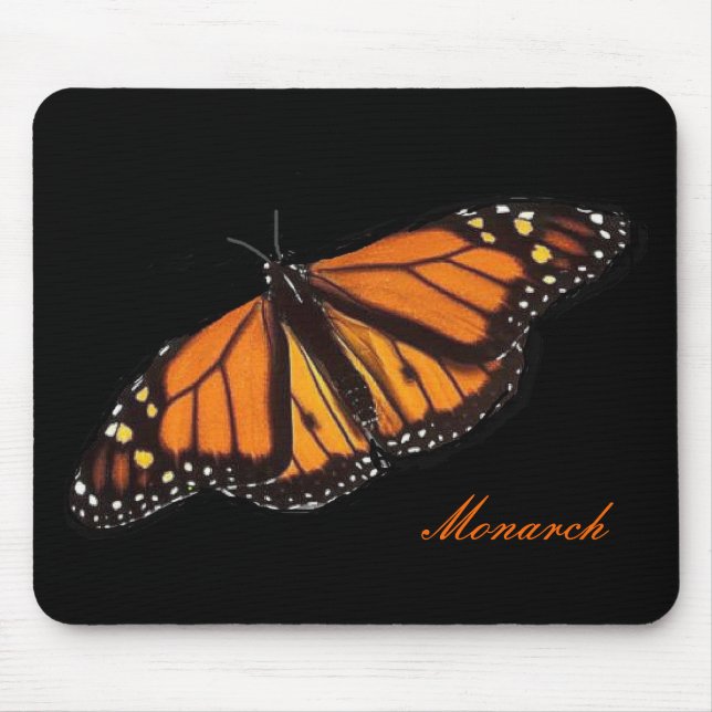 Monarch Butterfly Mouse Pad (Front)