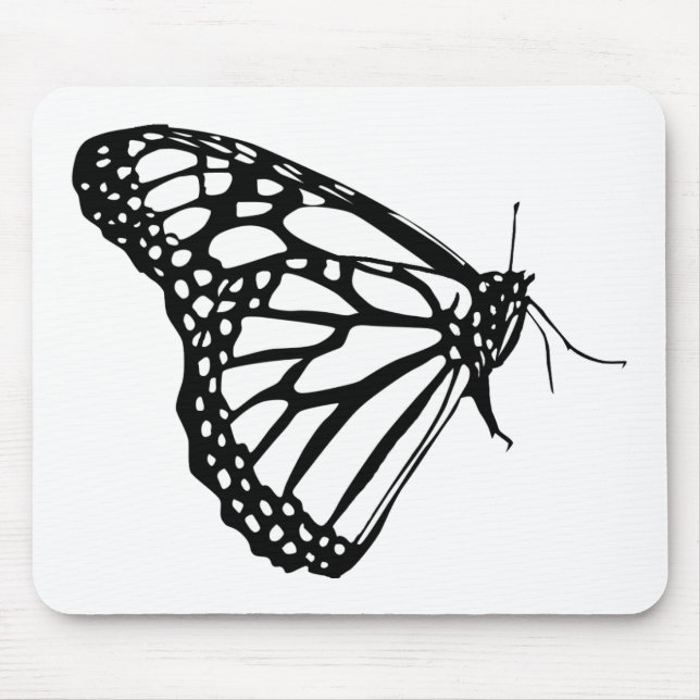 Monarch Butterfly Mouse Pad (Front)