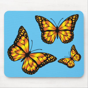 MONARCH BUTTERFLY MOUSE PAD
