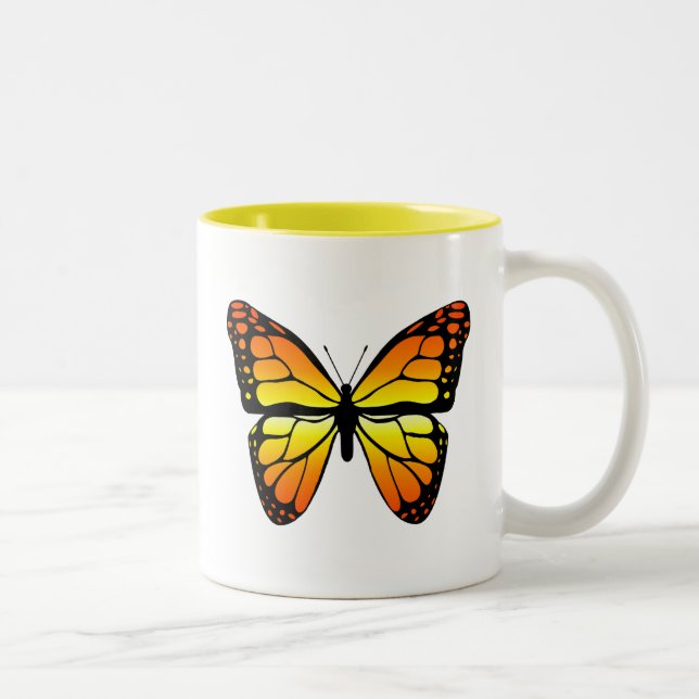 Monarch Butterfly Mug (Right)