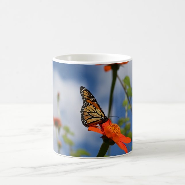 Monarch butterfly mug (Center)