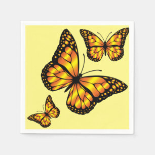 MONARCH BUTTERFLY NAPKIN