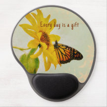 Monarch Butterfly on Yellow Flower Positive Vibe