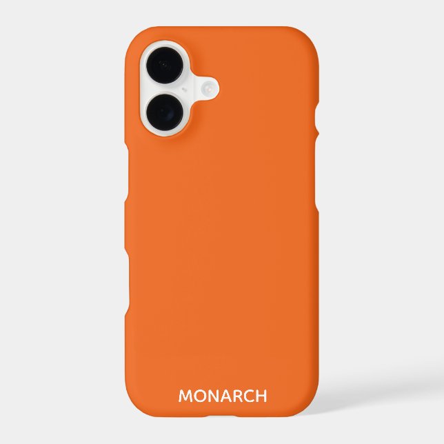 Monarch butterfly orange color name (Verso)
