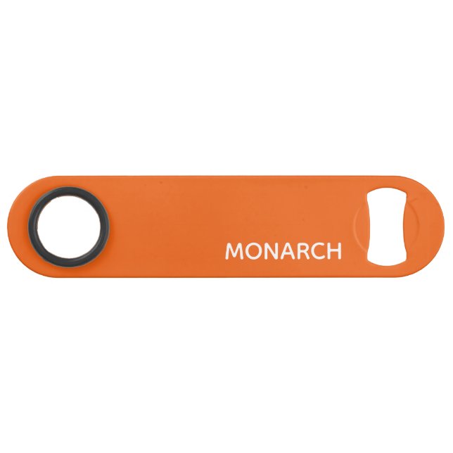 Monarch butterfly orange colour name bar key (Front (Horizontal))