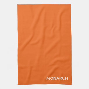 Monarch butterfly orange colour name kitchen towel