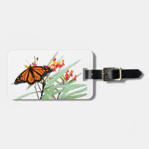 Monarch Butterfly, Personalized  Luggage Tag