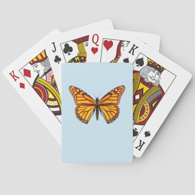 Monarch Butterfly Playing Cards (Back)