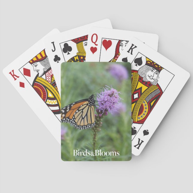 Monarch Butterfly Playing Cards (Back)
