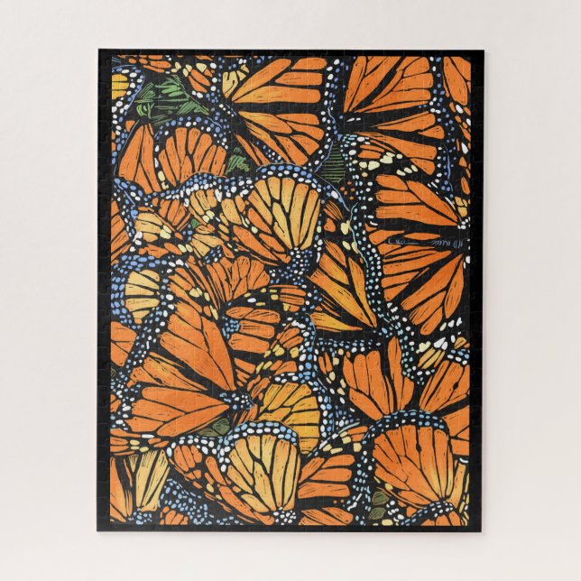 Monarch Butterfly Puzzle (Vertical)