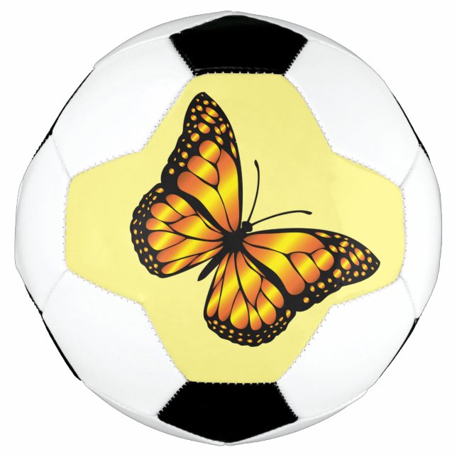MONARCH BUTTERFLY SOCCER BALL (Front)