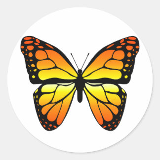 Monarch Butterfly Sticker