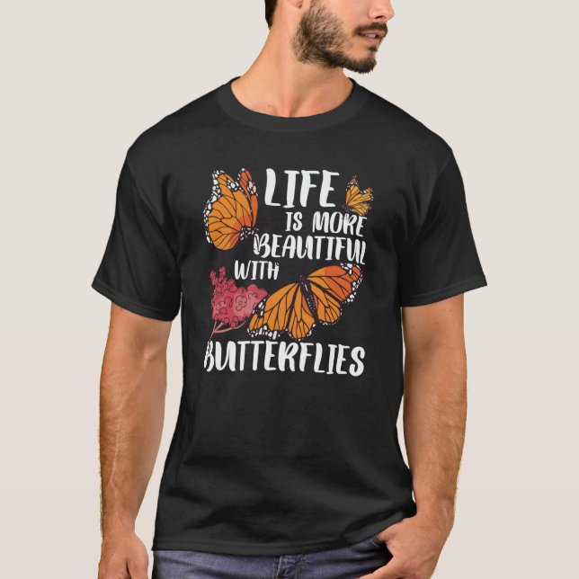 Monarch Butterfly Swea T-Shirt (Front)