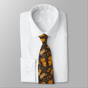 Monarch Butterfly Swirl Tie