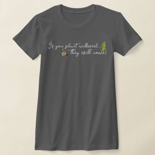 Monarch butterfly T-Shirt (Laydown)