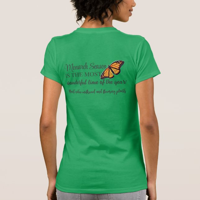 Monarch butterfly T-Shirt (Back)