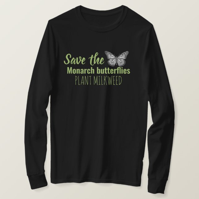 Monarch butterfly T-Shirt (Design Front)