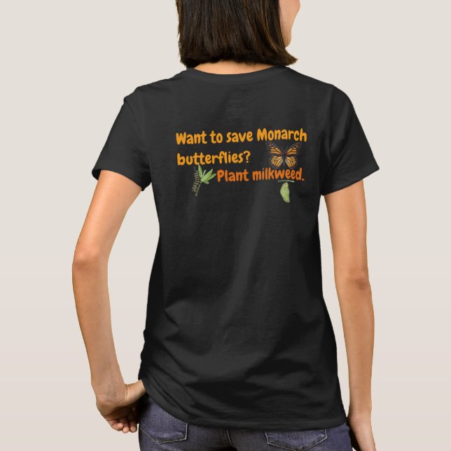 Monarch butterfly T-Shirt (Back)