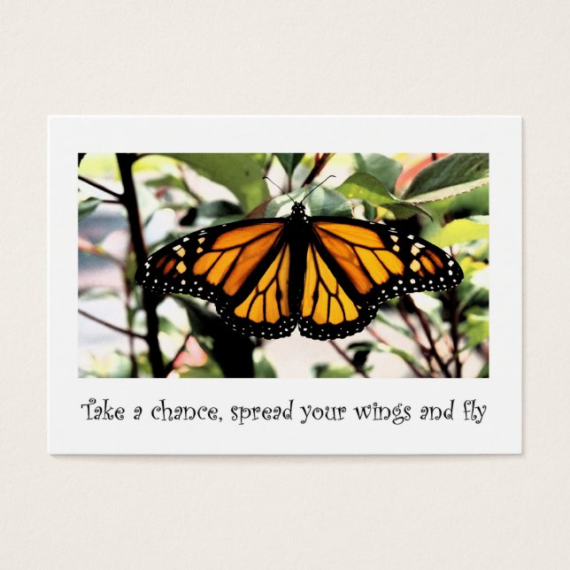 monarch butterfly take a chance (Front)