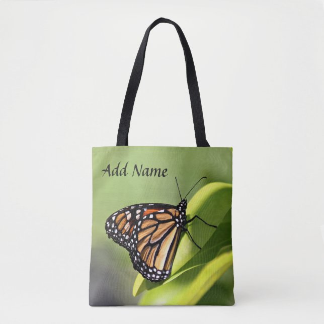 Monarch butterfly tote bag (Front)
