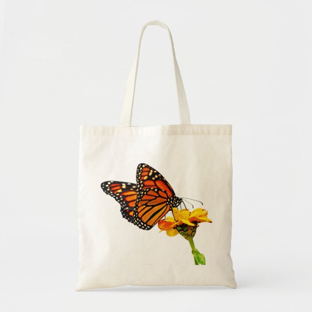 Monarch butterfly tote bag (Front)