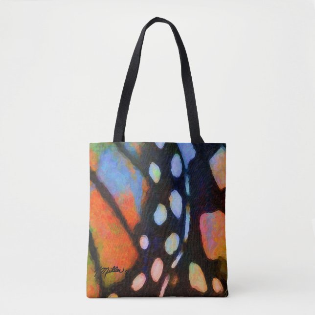 Monarch Butterfly Tote Bag (Front)