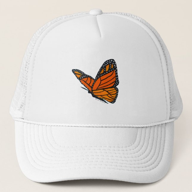 Monarch Butterfly Trucker Hat (Front)