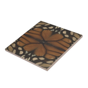 Monarch Butterfly Wing Close Up Pattern  Tile