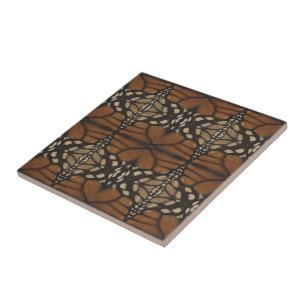 Monarch Butterfly Wing Close Up Repeat Pattern  Tile