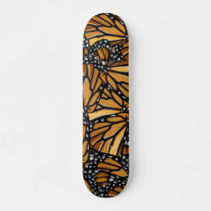 Monarch Butterfly Wings Pattern Skateboard