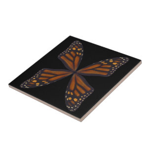 Monarch Butterfly Wings Pattern  Tile