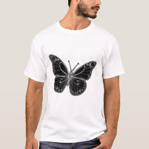 Monarch Butterfly with Detailed Wing Patterns T-Shirt