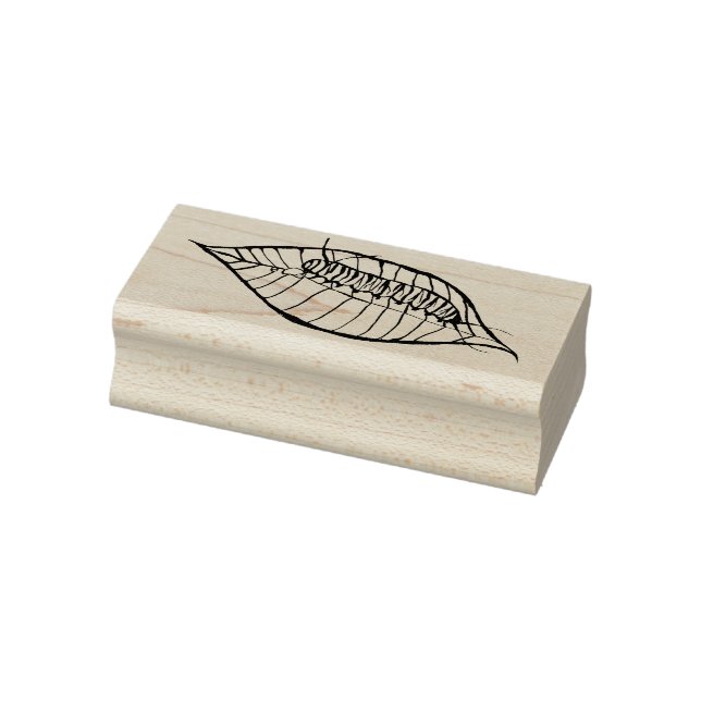 Monarch Caterpillar                                Rubber Stamp (Stamp)
