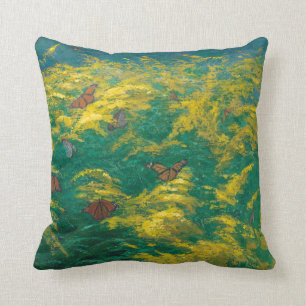 Monarch Delight Throw Pillow