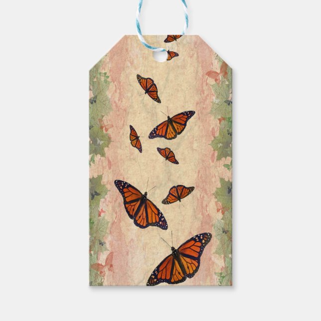 Monarch Garden Gift Tags (Front)