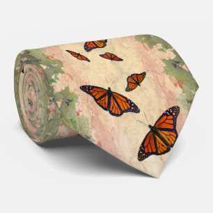 Monarch Garden Tie