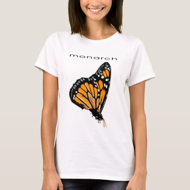 Monarch Girl-Top T-Shirt (Front)