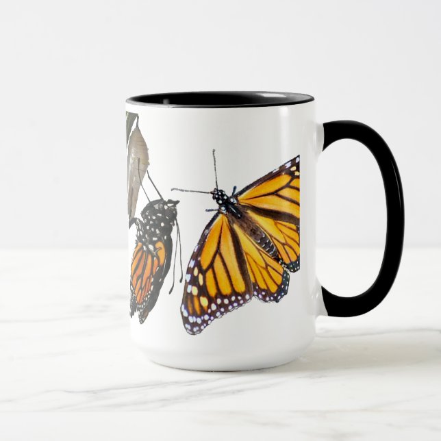 MONARCH LIFE CYCLE MUG (Right)