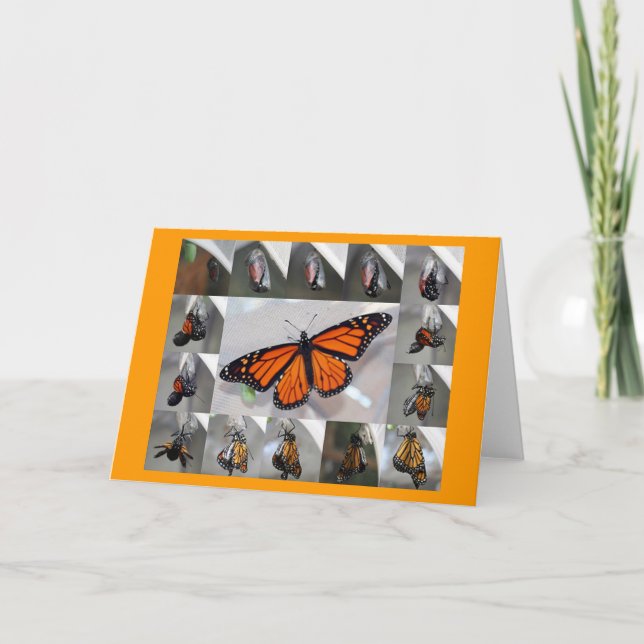 Monarch notecard (Front)