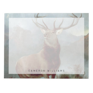 Monarch of the Glen, 1851 Notepad