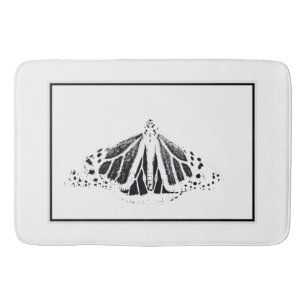 Monarch outline bath mat