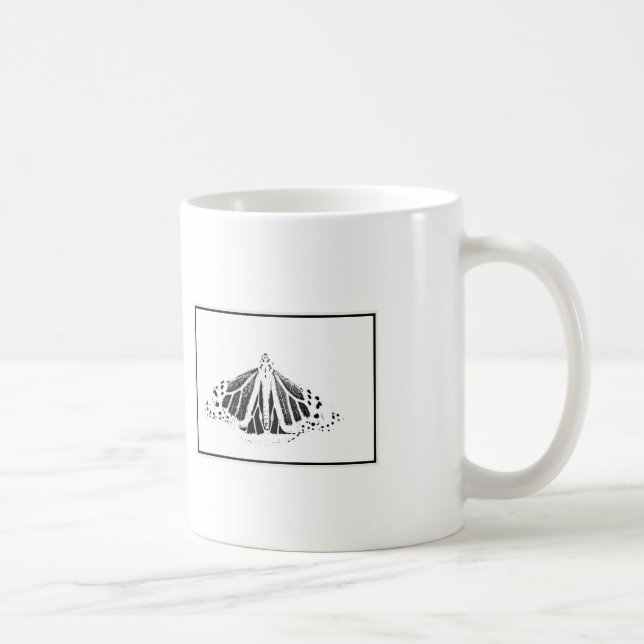 Monarch outline coffee mug (Right)